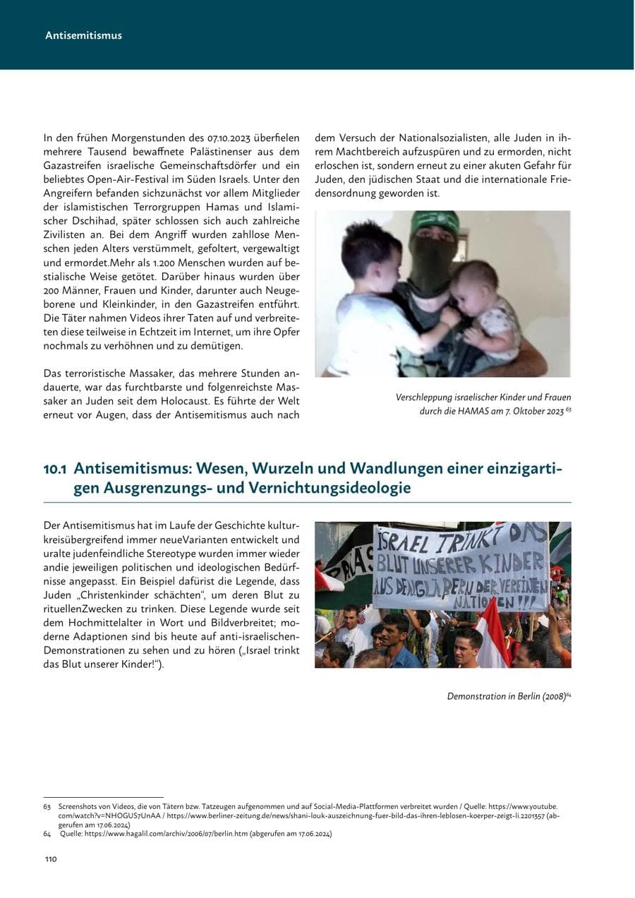 Seite 112 des Verfassungsschutzbericht 2023 Mecklenburg-Vorpommern