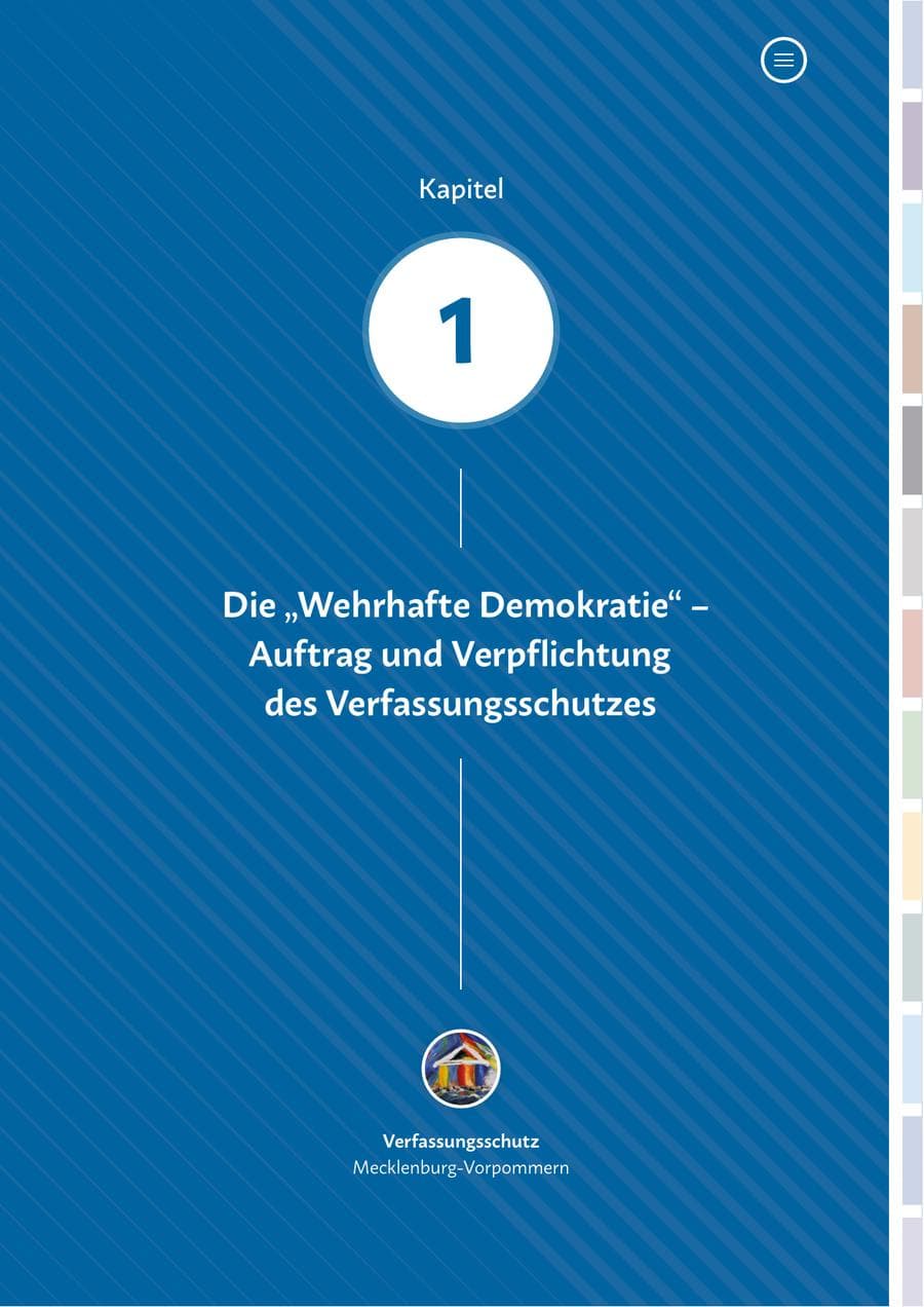 Seite 11 des Verfassungsschutzbericht 2024 Mecklenburg-Vorpommern