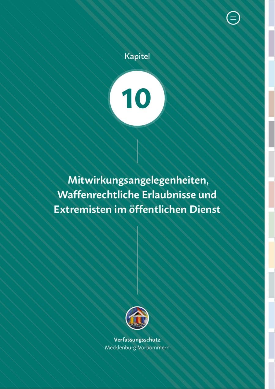 Seite 125 des Verfassungsschutzbericht 2024 Mecklenburg-Vorpommern
