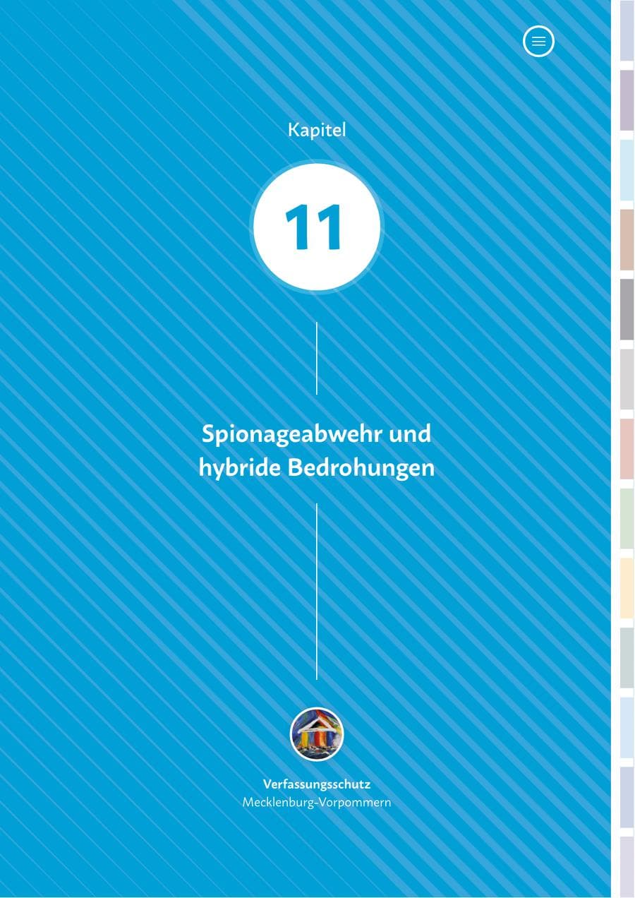 Seite 133 des Verfassungsschutzbericht 2024 Mecklenburg-Vorpommern