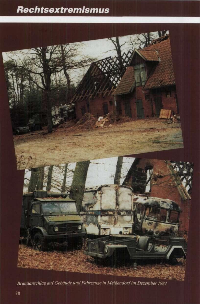 Seite 89 des Verfassungsschutzbericht 1984 Niedersachsen