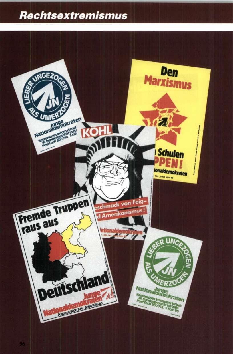 Seite 97 des Verfassungsschutzbericht 1984 Niedersachsen