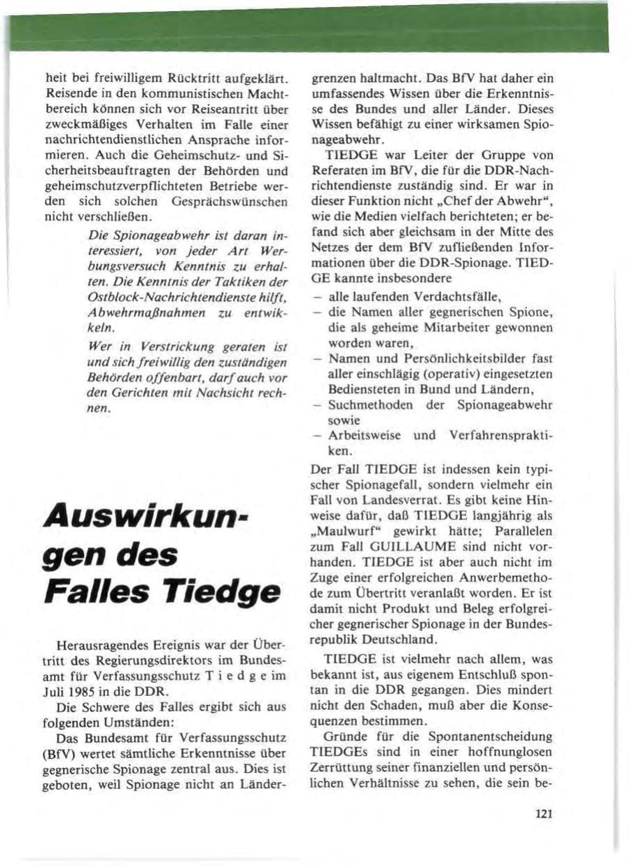 Seite 125 des Verfassungsschutzbericht 1985 Niedersachsen