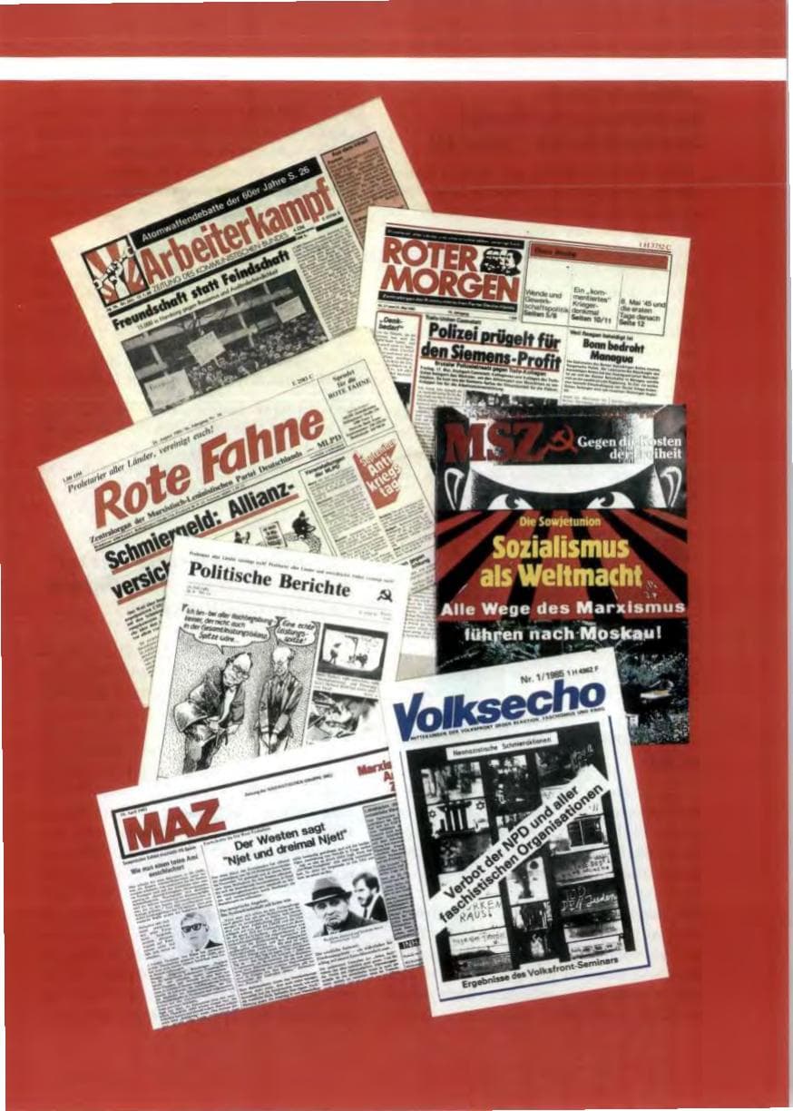 Seite 49 des Verfassungsschutzbericht 1985 Niedersachsen