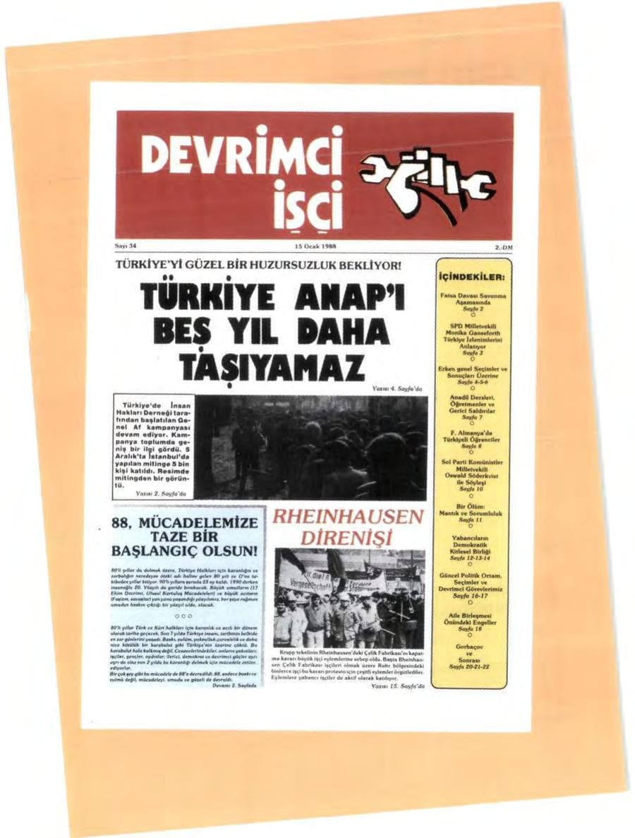 Seite 105 des Verfassungsschutzbericht 1987 Niedersachsen