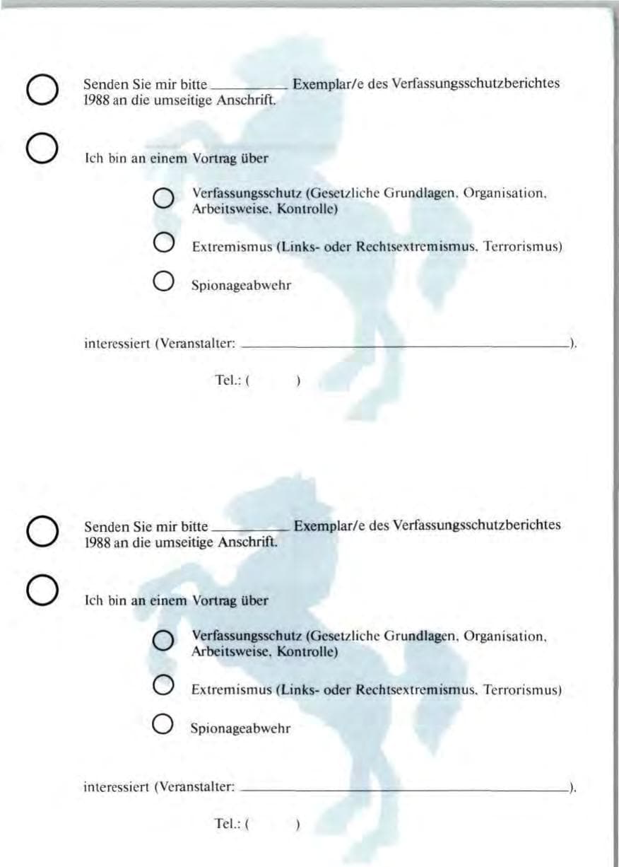 Seite 103 des Verfassungsschutzbericht 1988 Niedersachsen