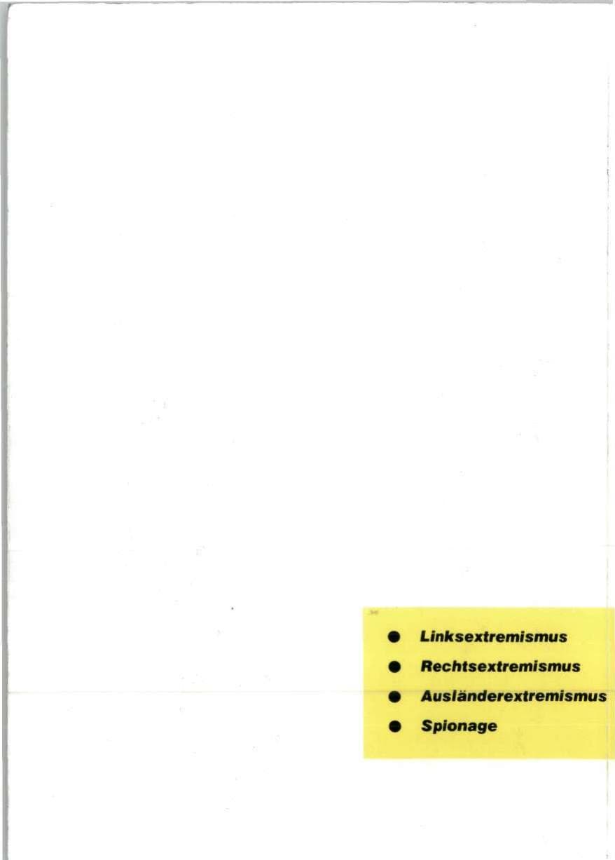 Seite 104 des Verfassungsschutzbericht 1988 Niedersachsen