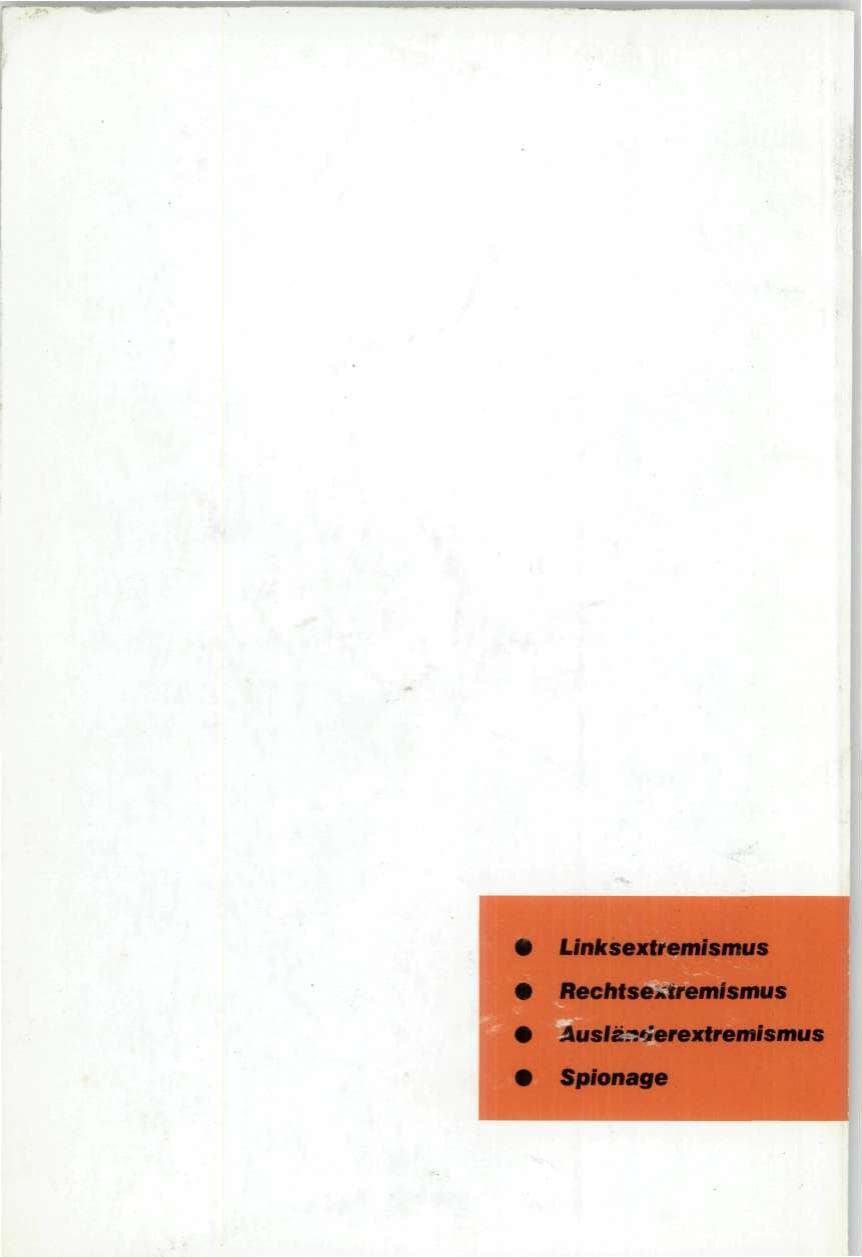 Seite 108 des Verfassungsschutzbericht 1989 Niedersachsen