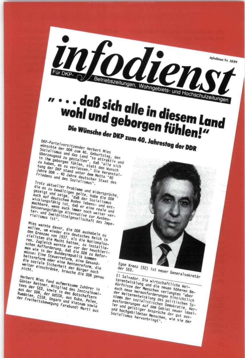 Seite 13 des Verfassungsschutzbericht 1989 Niedersachsen