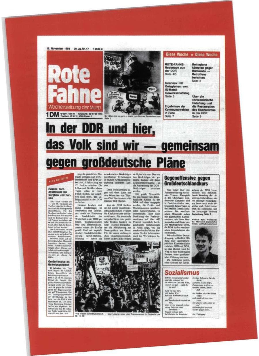 Seite 33 des Verfassungsschutzbericht 1989 Niedersachsen