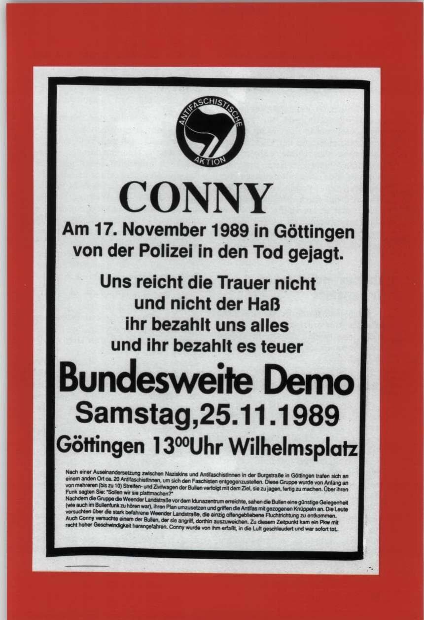 Seite 43 des Verfassungsschutzbericht 1989 Niedersachsen
