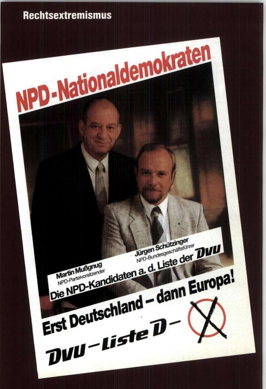 Seite 68 des Verfassungsschutzbericht 1989 Niedersachsen