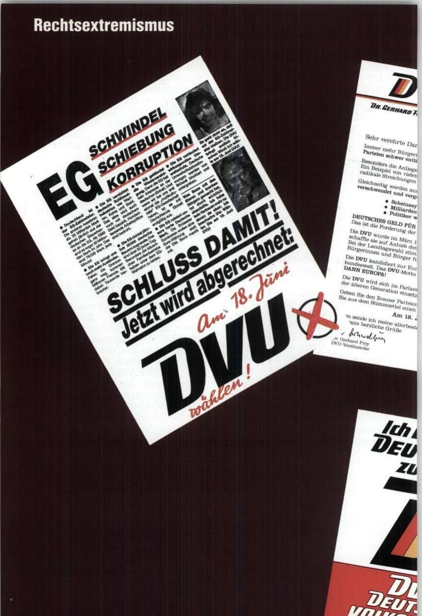Seite 74 des Verfassungsschutzbericht 1989 Niedersachsen