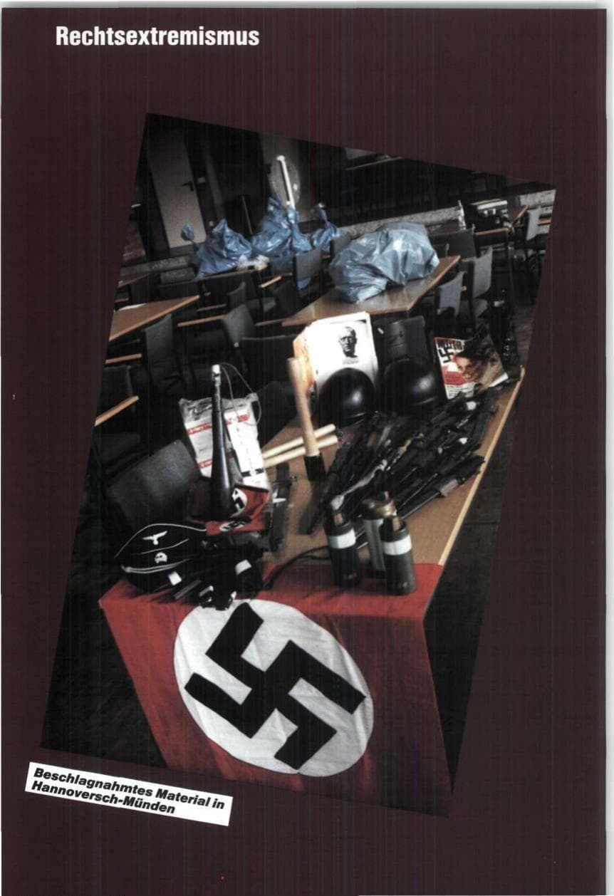 Seite 80 des Verfassungsschutzbericht 1989 Niedersachsen