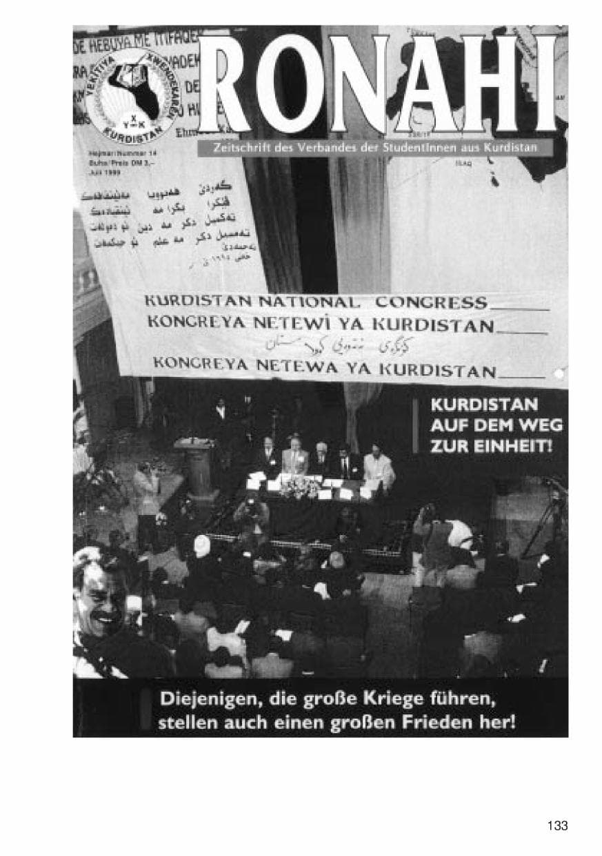 Seite 133 des Verfassungsschutzbericht 1999 Niedersachsen
