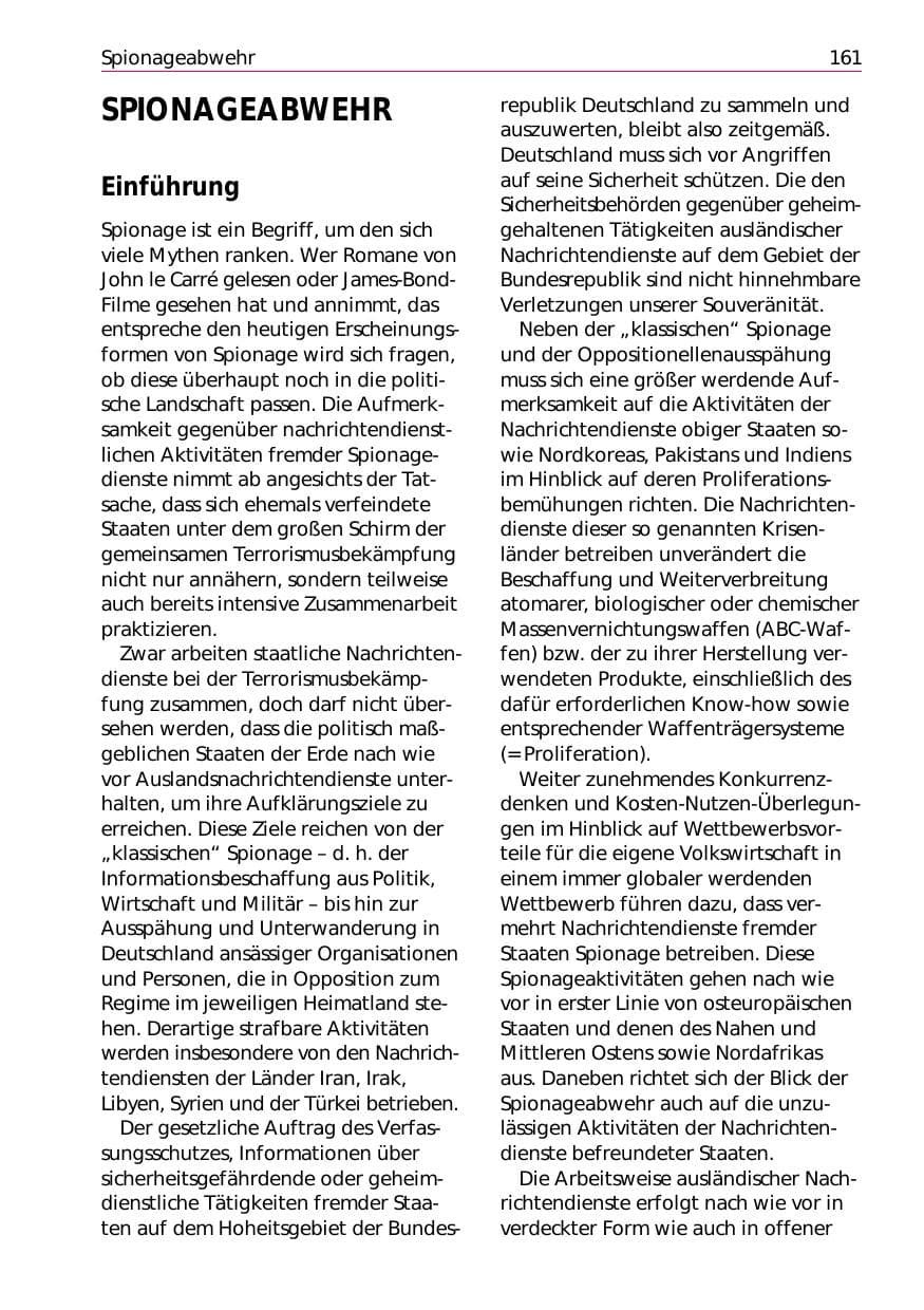 Seite 163 des Verfassungsschutzbericht 2002 Niedersachsen