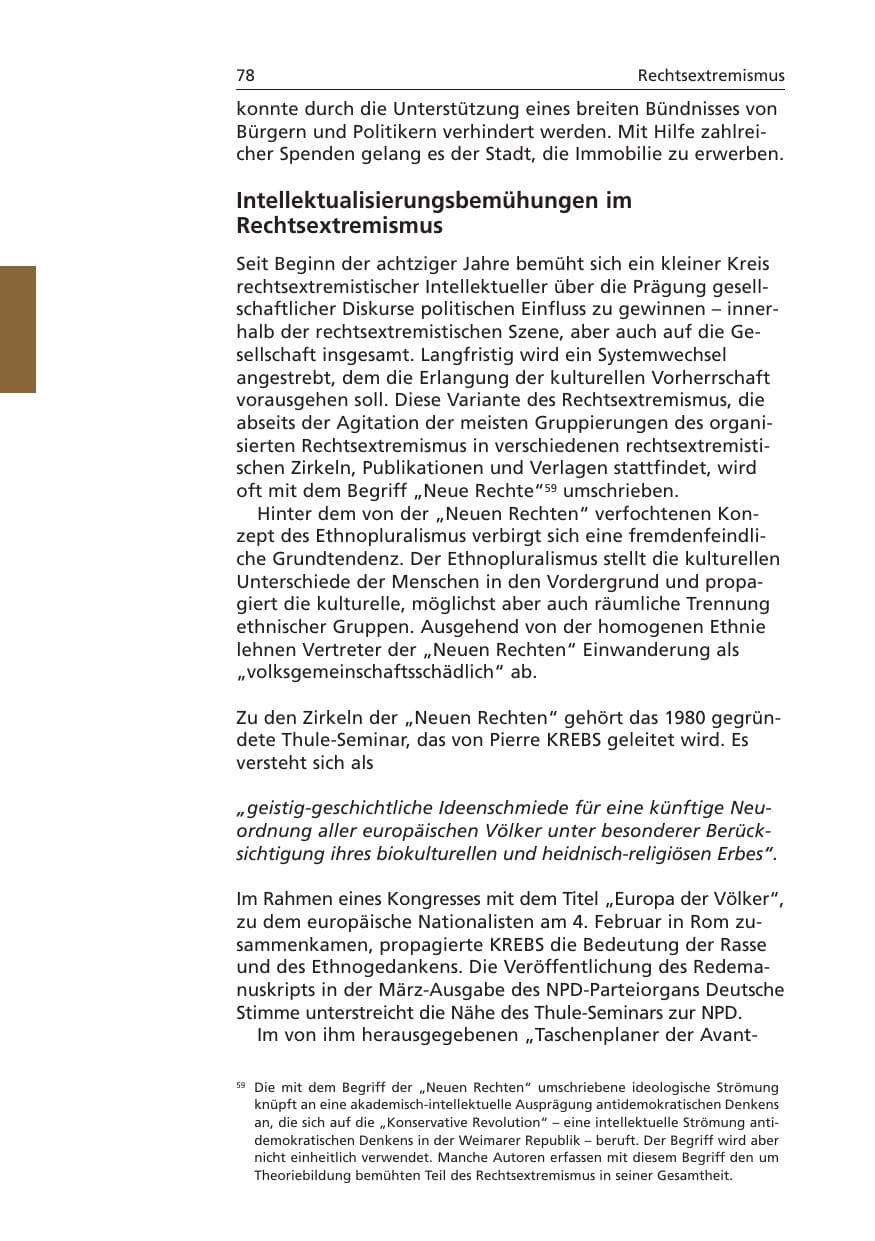 Seite 79 des Verfassungsschutzbericht 2006 Niedersachsen