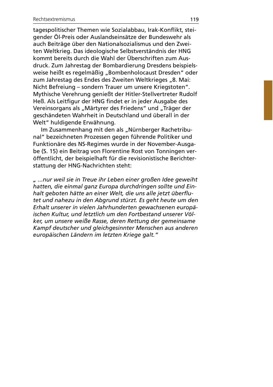 Seite 121 des Verfassungsschutzbericht 2007 Niedersachsen