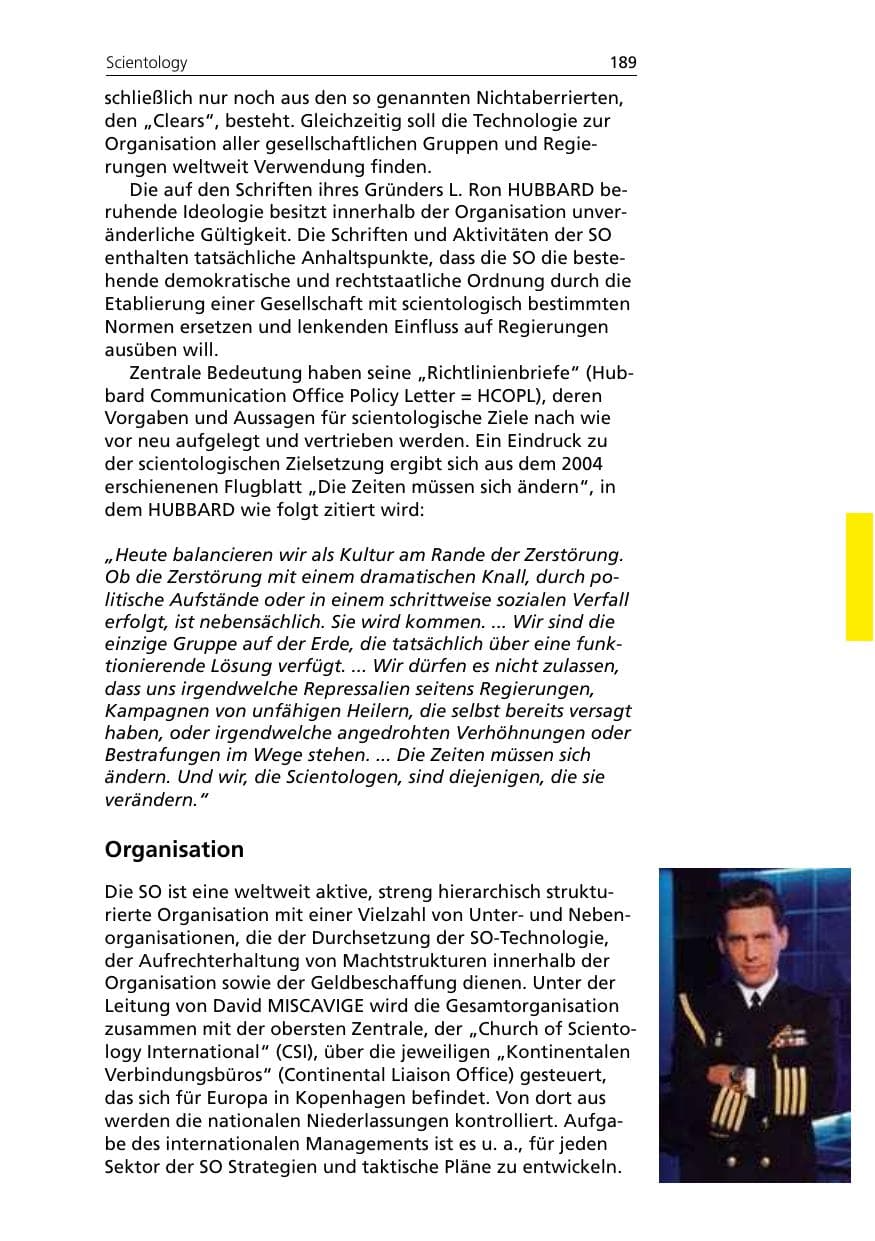 Seite 191 des Verfassungsschutzbericht 2007 Niedersachsen