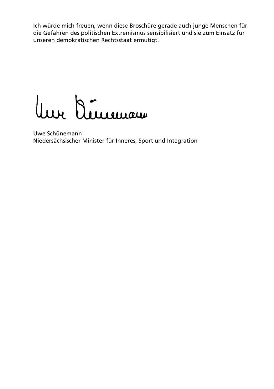 Seite 5 des Verfassungsschutzbericht 2007 Niedersachsen