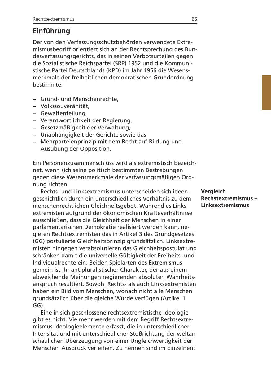 Seite 65 des Verfassungsschutzbericht 2008 Niedersachsen