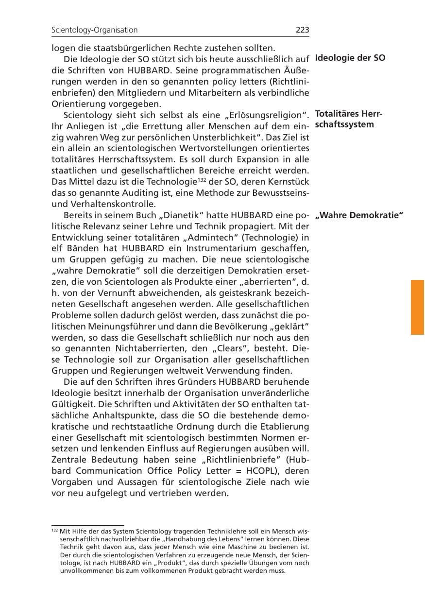 Seite 223 des Verfassungsschutzbericht 2010 Niedersachsen