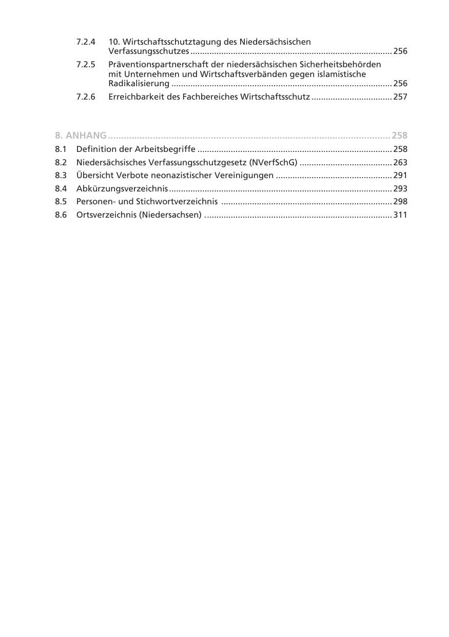 Seite 13 des Verfassungsschutzbericht 2011 Niedersachsen