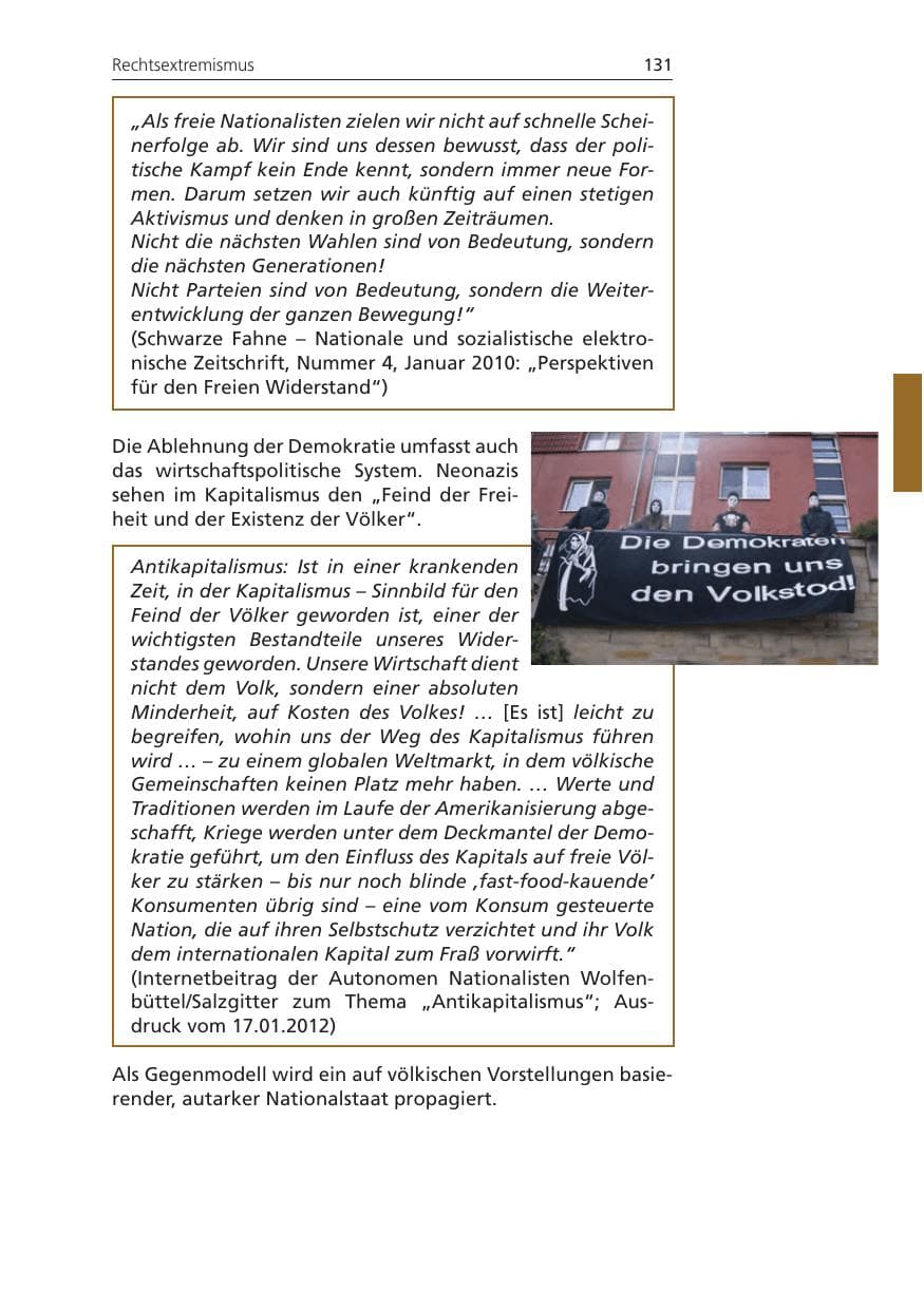 Seite 131 des Verfassungsschutzbericht 2011 Niedersachsen