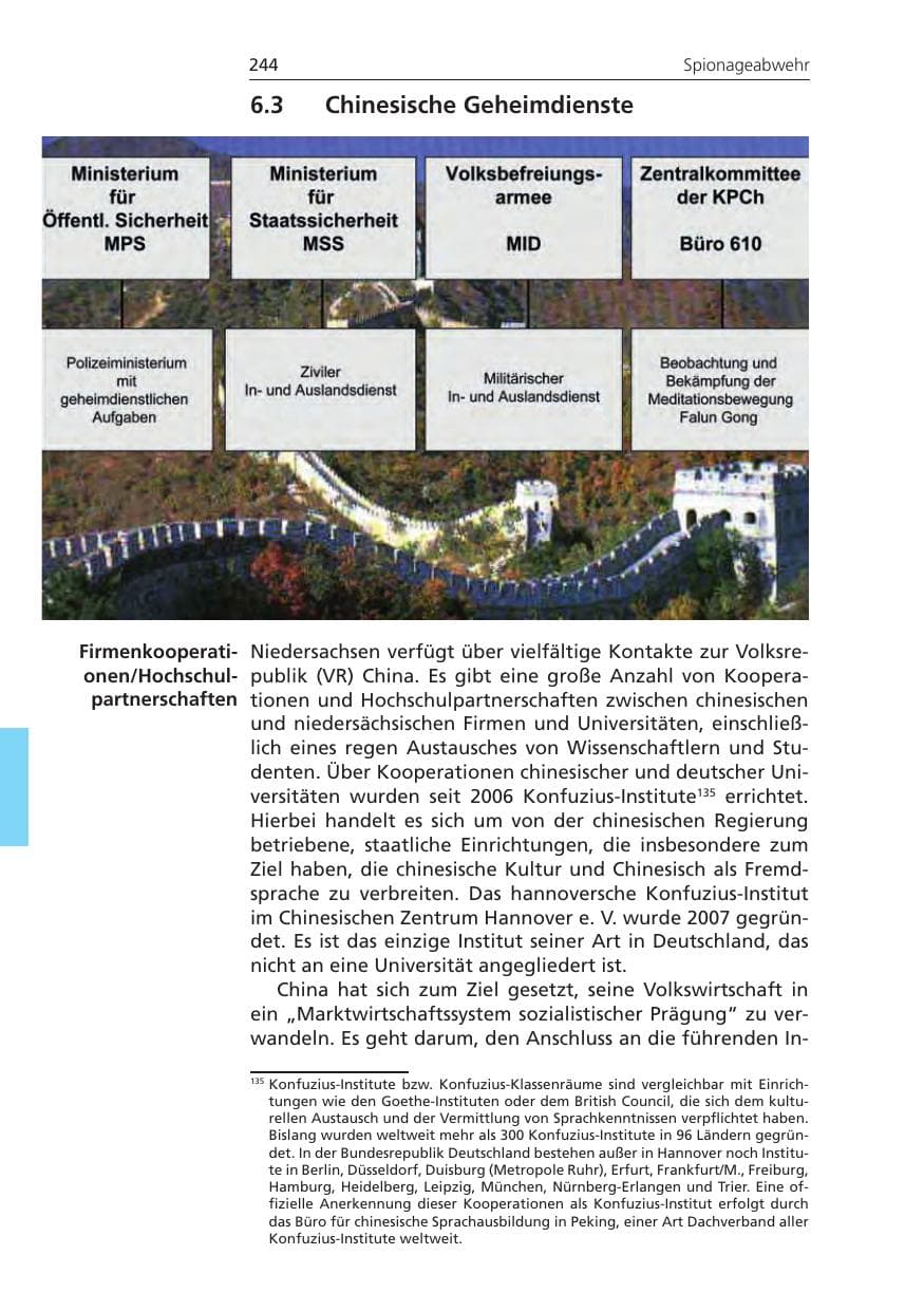 Seite 244 des Verfassungsschutzbericht 2011 Niedersachsen