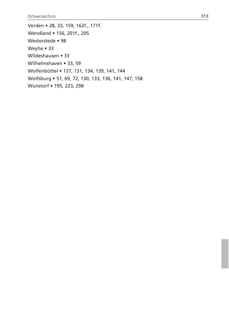Seite 313 des Verfassungsschutzbericht 2011 Niedersachsen