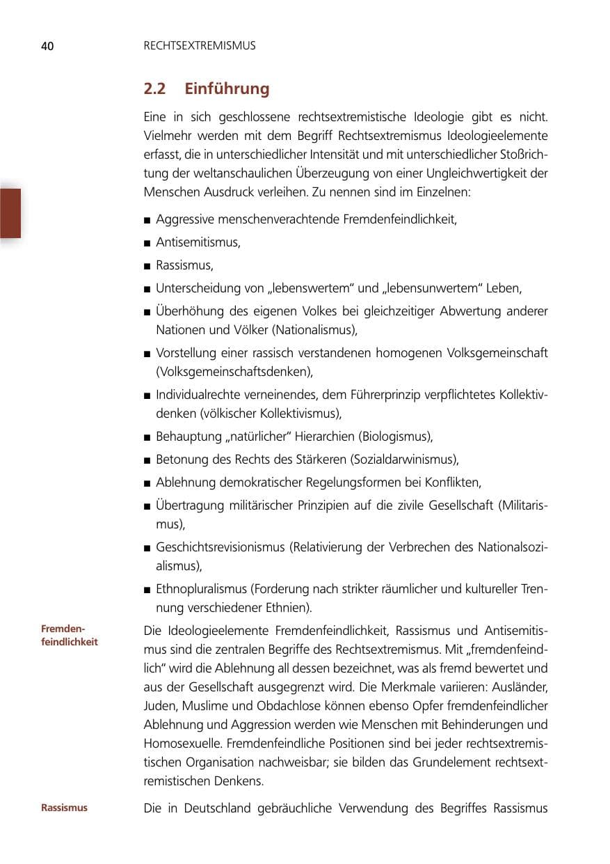 Seite 40 des Verfassungsschutzbericht 2014 Niedersachsen