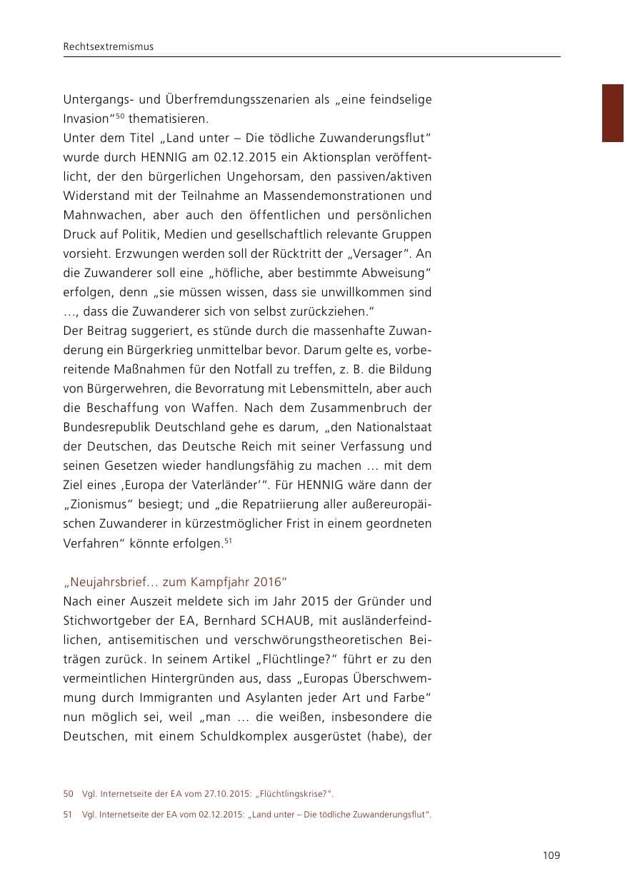 Seite 111 des Verfassungsschutzbericht 2015 Niedersachsen