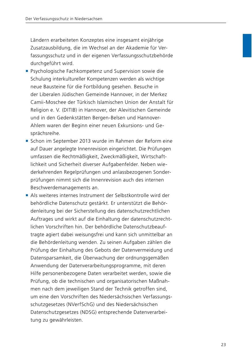 Seite 25 des Verfassungsschutzbericht 2015 Niedersachsen