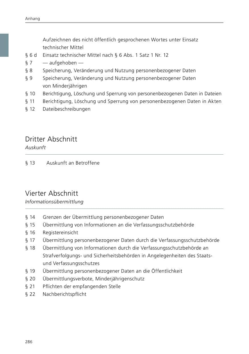 Seite 288 des Verfassungsschutzbericht 2015 Niedersachsen