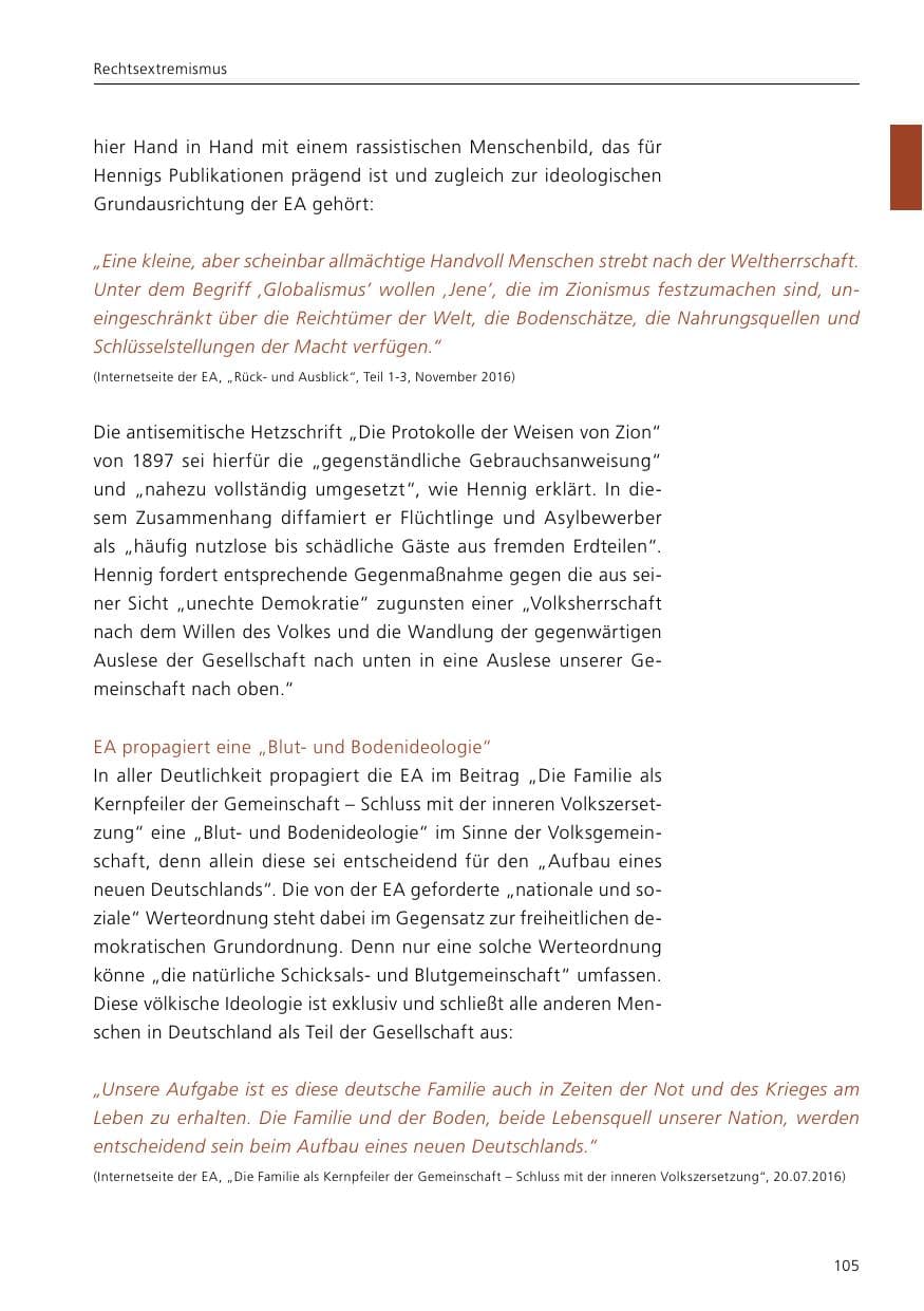 Seite 107 des Verfassungsschutzbericht 2016 Niedersachsen