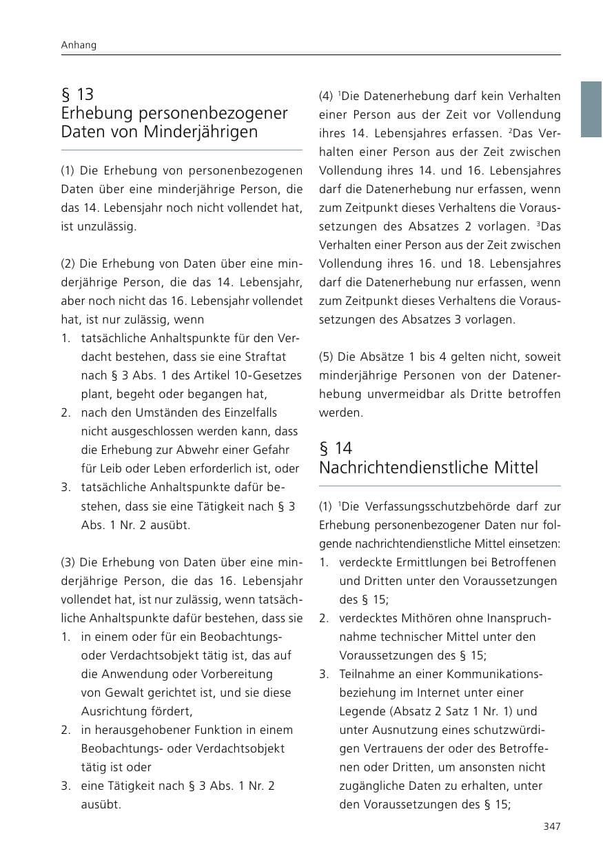 Seite 349 des Verfassungsschutzbericht 2016 Niedersachsen