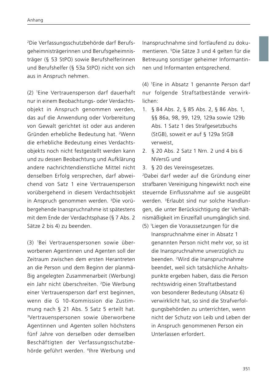 Seite 353 des Verfassungsschutzbericht 2016 Niedersachsen