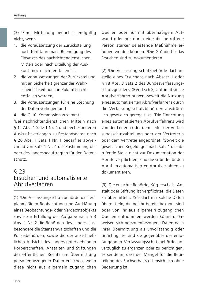 Seite 360 des Verfassungsschutzbericht 2016 Niedersachsen