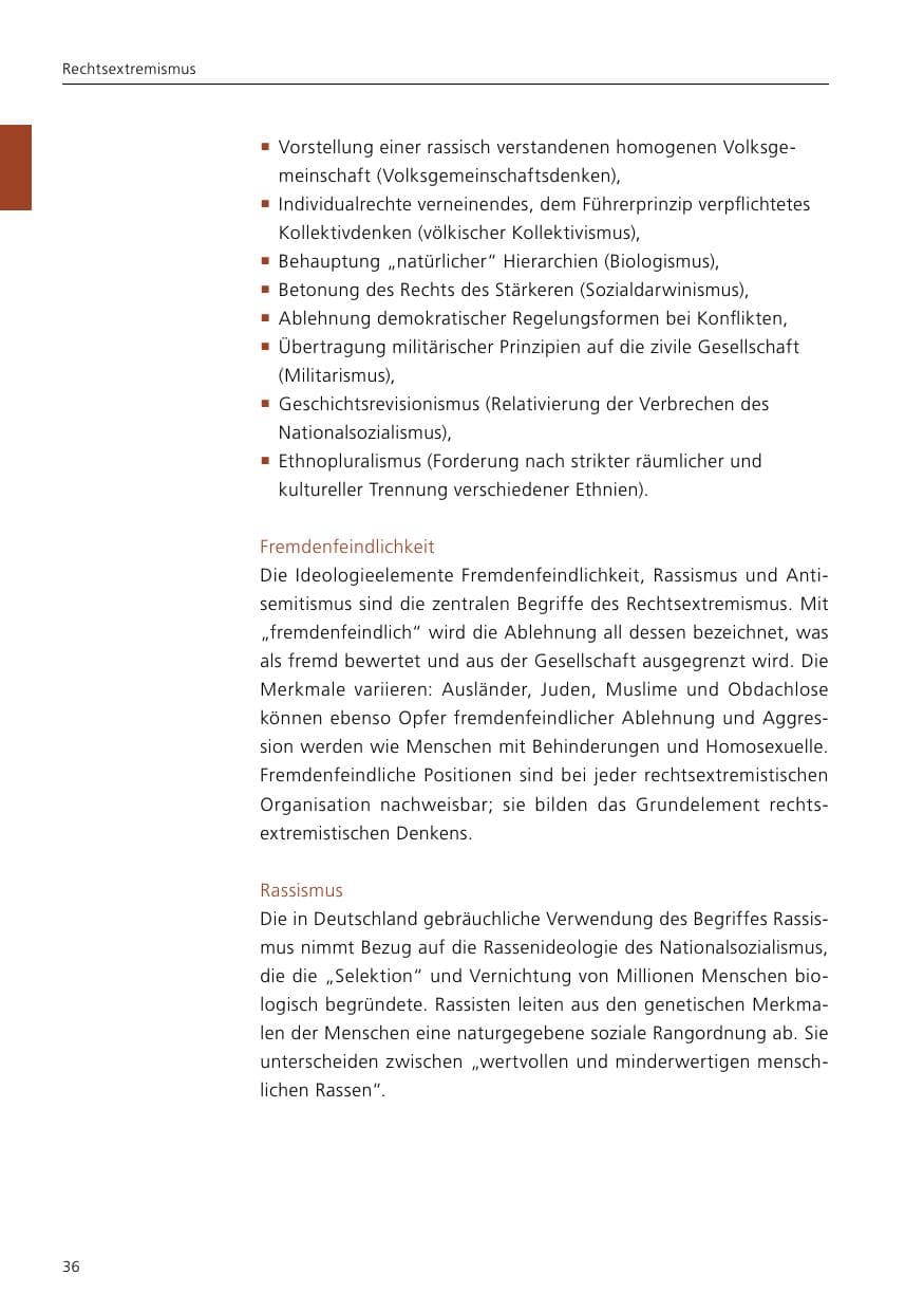 Seite 38 des Verfassungsschutzbericht 2016 Niedersachsen
