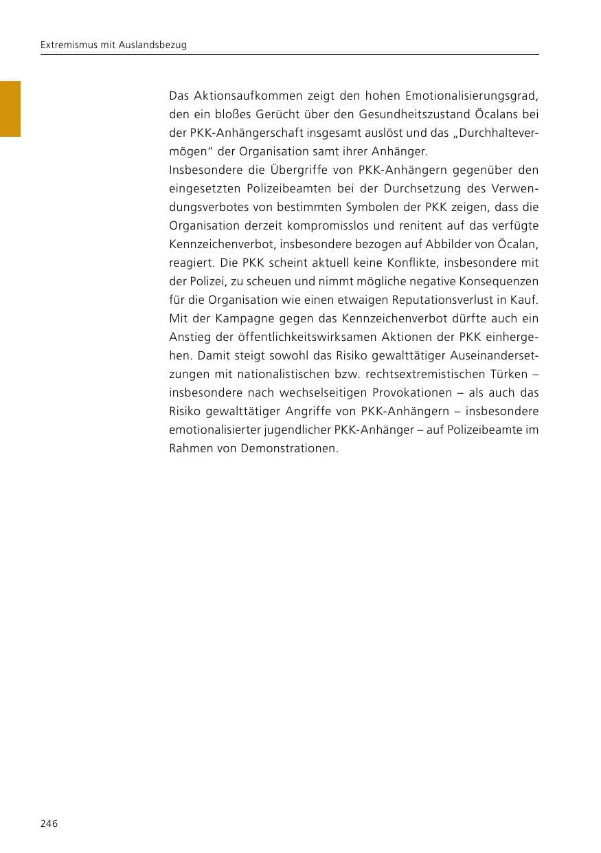 Seite 248 des Verfassungsschutzbericht 2017 Niedersachsen