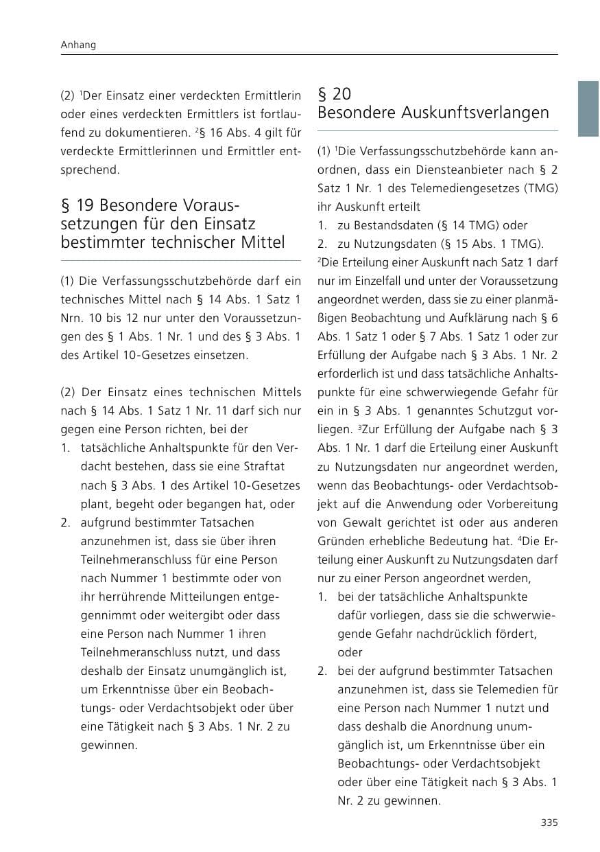 Seite 337 des Verfassungsschutzbericht 2017 Niedersachsen
