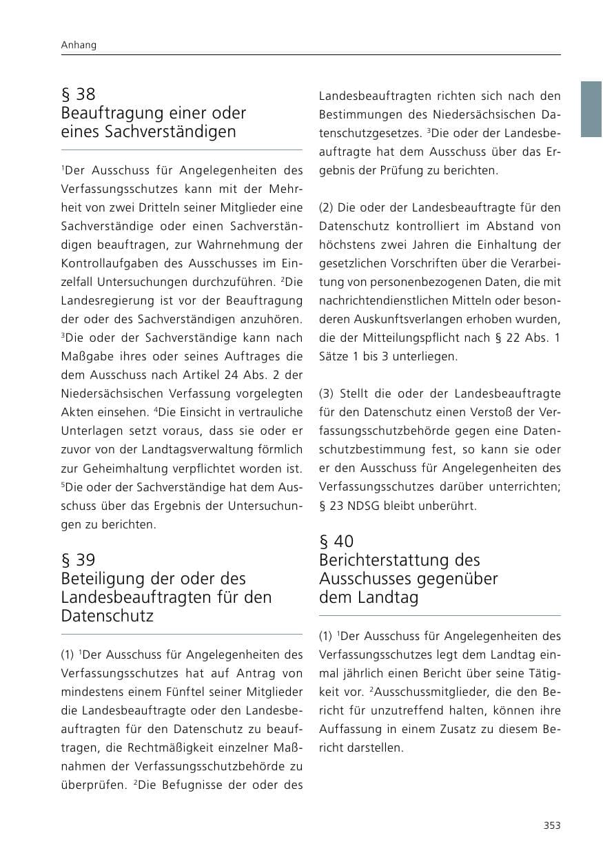 Seite 355 des Verfassungsschutzbericht 2017 Niedersachsen