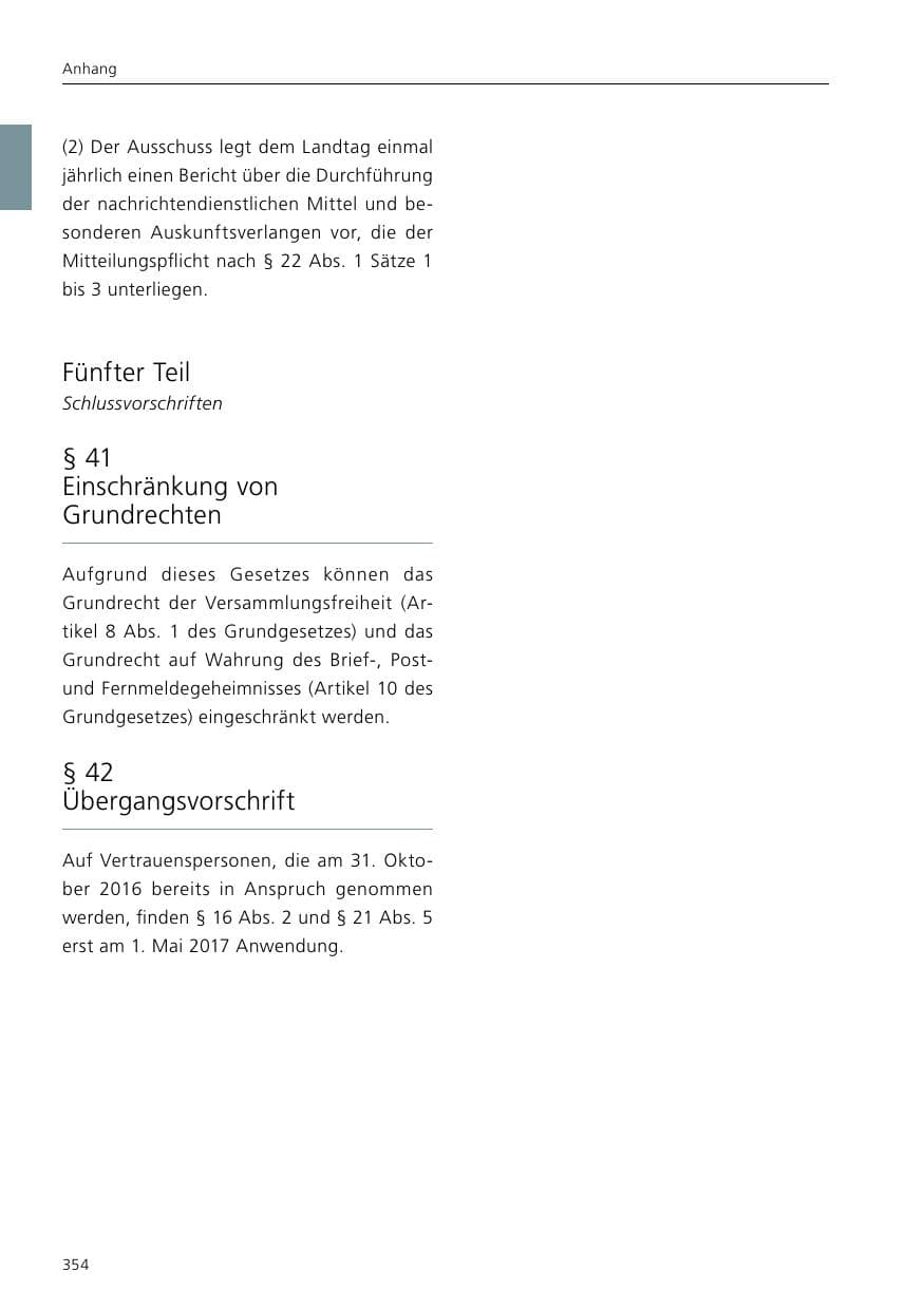 Seite 356 des Verfassungsschutzbericht 2017 Niedersachsen
