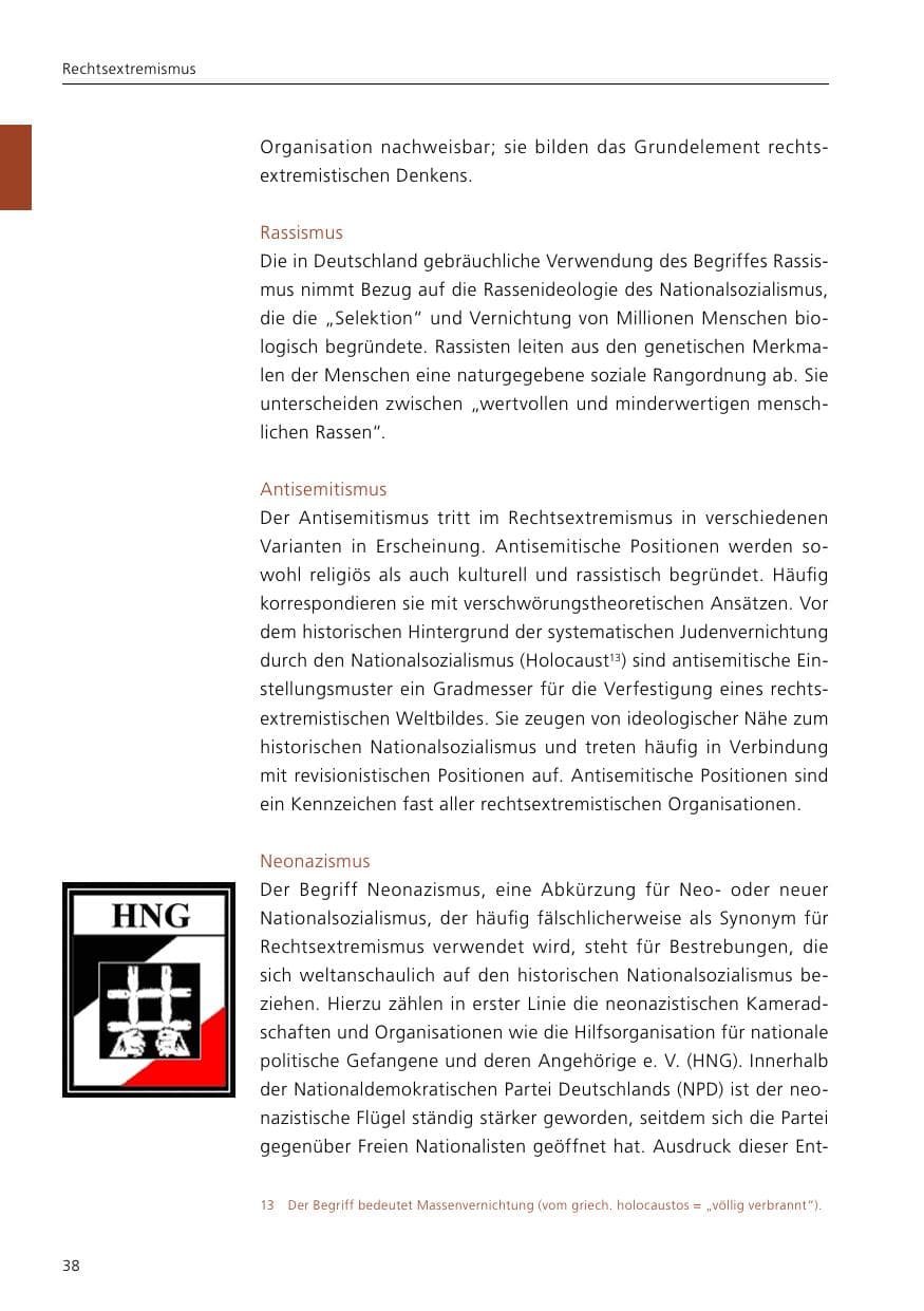 Seite 40 des Verfassungsschutzbericht 2017 Niedersachsen