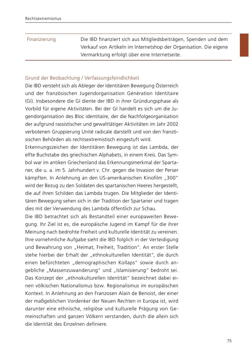 Seite 77 des Verfassungsschutzbericht 2017 Niedersachsen