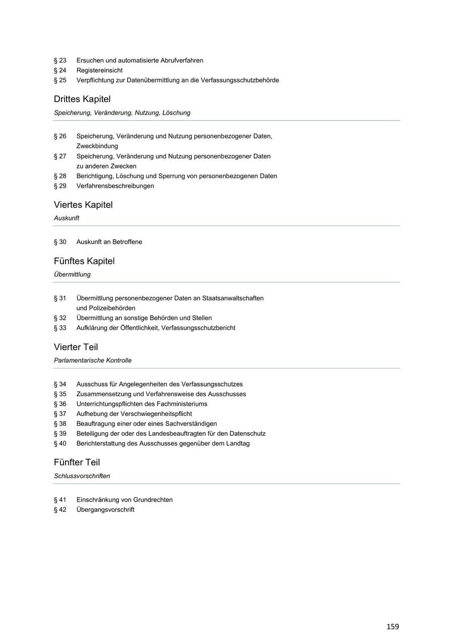 Seite 159 des Verfassungsschutzbericht 2018 Niedersachsen