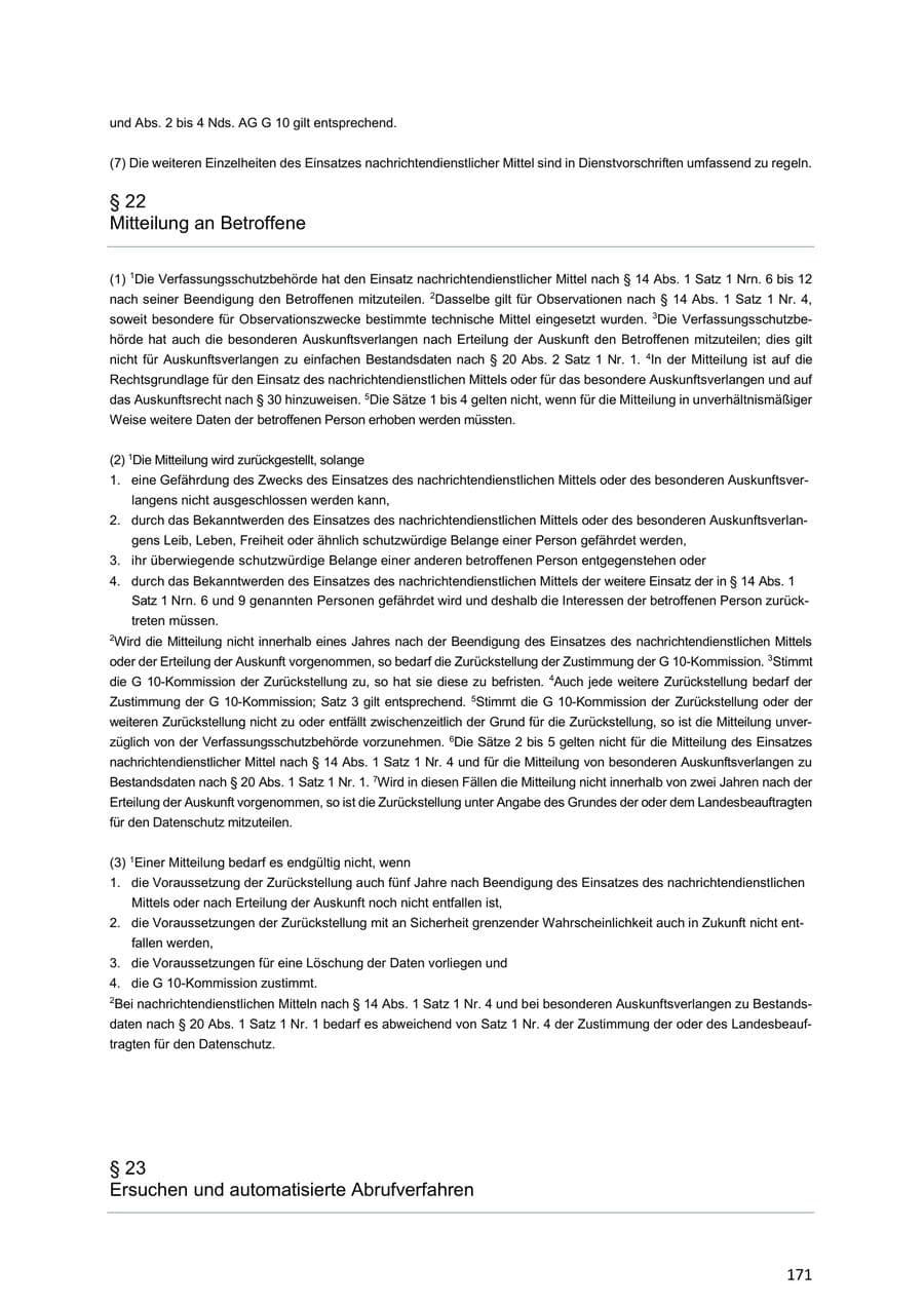 Seite 171 des Verfassungsschutzbericht 2018 Niedersachsen