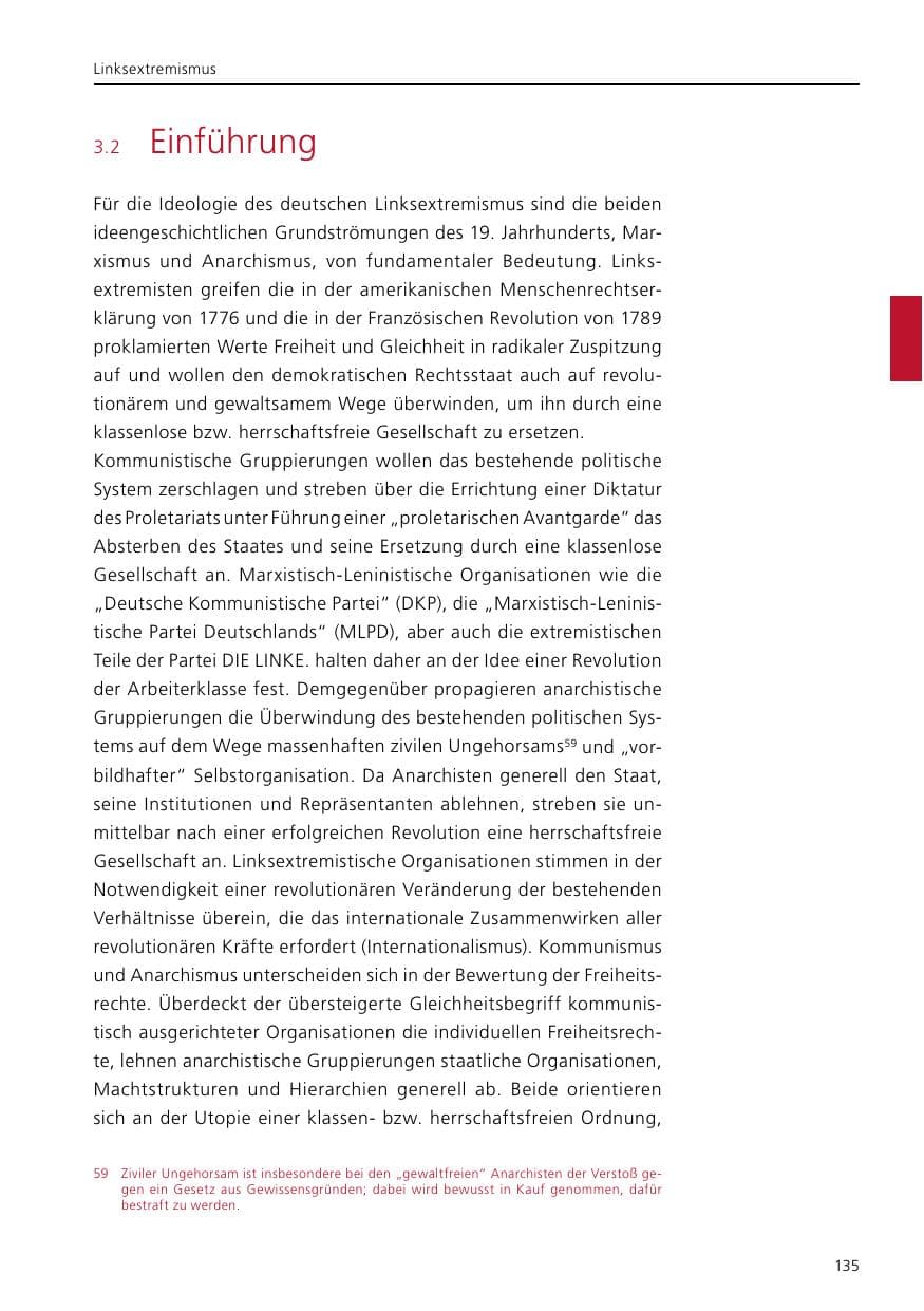 Seite 137 des Verfassungsschutzbericht 2019 Niedersachsen