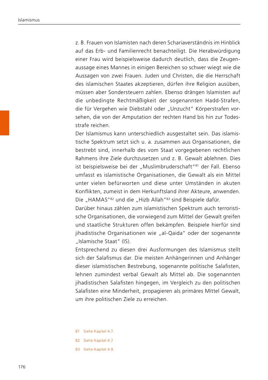 Seite 178 des Verfassungsschutzbericht 2019 Niedersachsen
