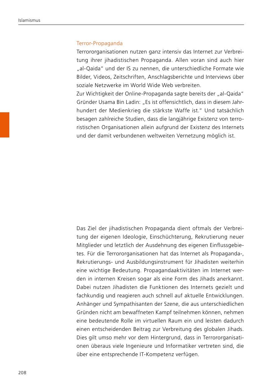 Seite 210 des Verfassungsschutzbericht 2019 Niedersachsen